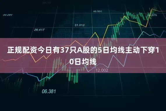 正规配资今日有37只A股的5日均线主动下穿10日均线